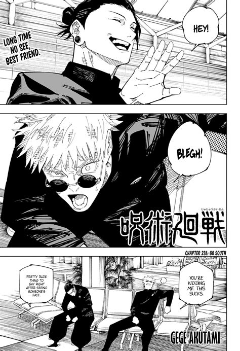 jjk 236 date|Jujutsu Kaisen, Chapter 236